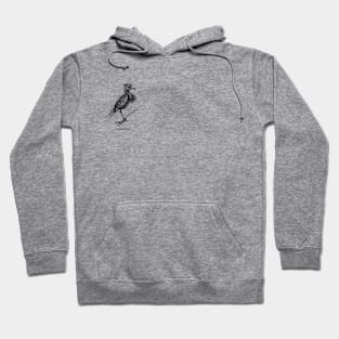 Little Blue Heron Bird Hoodie